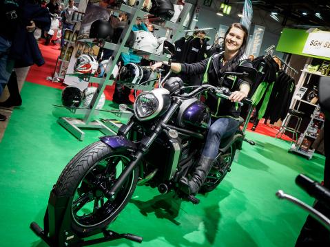 MP-Messut 2015: Kawasakin Milja Autio ja uusi hieno Vulcan 650.