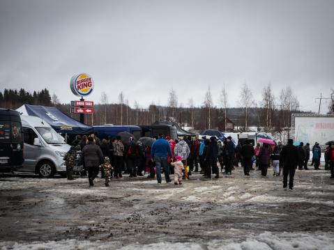 Päijänneajon lauantaita. Kuva: Nea Holopainen Päijänteen ympäriajon tiedotus.