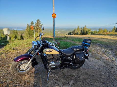 V-twin on keskeinen osa Arton prätkäilyä.