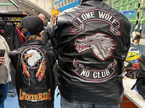 Live to Ride & Lone Wolf No Club