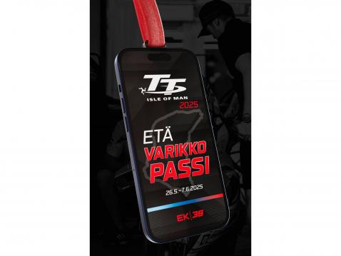 Isle of Man TT -etäkisapassilla pääsee kisatunnelman ytimeen ja samalla tukemaan Kostamon kisamatkaa.