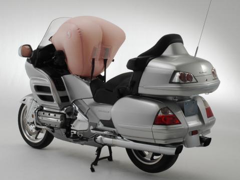 Honda GL 1800 Gold Wing airbag.