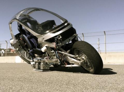 Lit Motors C-1:n prototyyppi testiajossa.