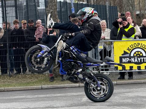 Kuba Kykalin esitys oli vauhdikas ja hyvin nopeatempoinen.