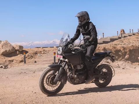 Royal Enfieldin kokonaan uuden moottorikokoluokan, 750 cc:n, Himalayan.
