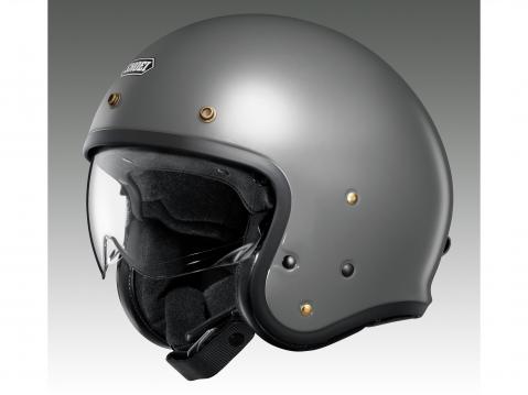 Shoei J•O2. Huomaa niskan 'ankanpyrstö'.