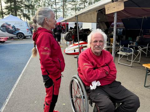Pia Koskela oli varautunut menemään Markku Artiolan purkkariksi, mutta kisat jäivät tänä vuonna ajamatta. 
