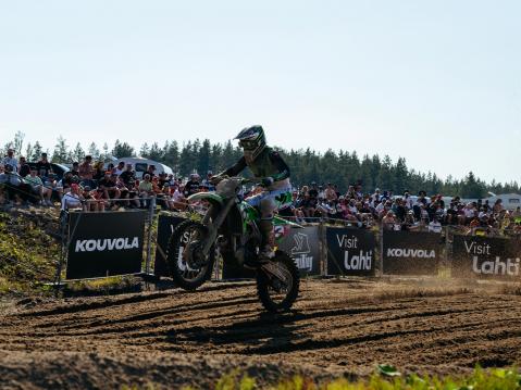 Romain Febvre. Kuva Niklas Hampinen.