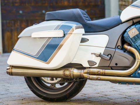 Forever Radin kantrilaulaja Tyler Hubbardille kustomoima uniikki Indian Chieftain PowerPlus.