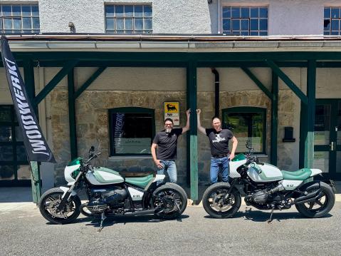 BMW #R12 ja #R18 Speed twins by [WOIDWERK].