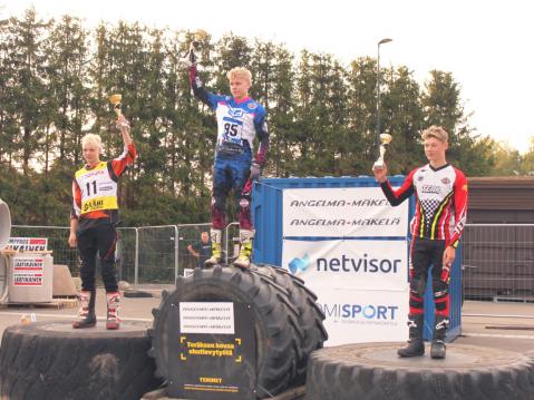 1. Jimi Saarela (TeMK, TRRS), 20 p.; 2. Ossi Kiviranta (HäMK, GasGas), 17 p.; 3. Erik Tapiala (TeMK, TRRS), 15 p.