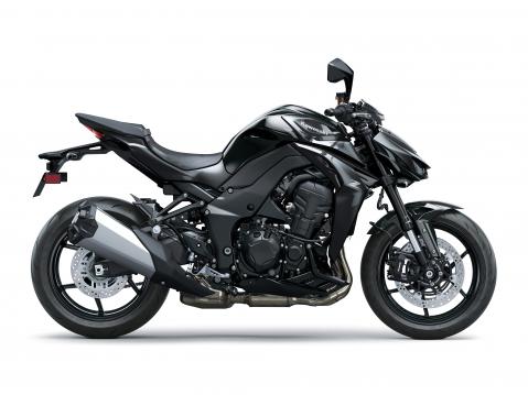Uusittu Kawasaki Z1100 nakumalli vuodelle 2026.