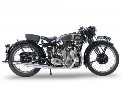 1937 Vincent-HRD 998cc Series A Rapide.