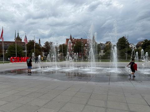 Suihkulähde Champ de Marsilla.