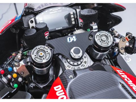 Andrea Dovizioson 2019 Ducati GP19 Desmosedici Factory Race Bike.