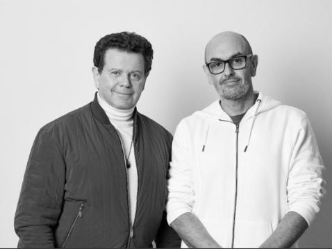 Kuvassa vasemmalta GerryMcGovern ja Simon Skinner.