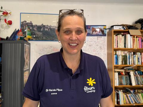 Le Val de l'Arren omistaja Renate Triaire.