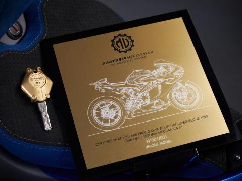 MV Superveloce 1000 RS Sartoria Meccanica.