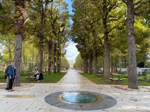 Park des Sources valmistui 1812.