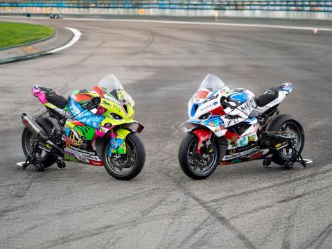 Kostamon tallin kalusto Macaon GP:ssa.