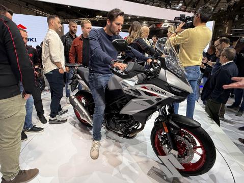 Suzuki SV-7GX. Kuva Eija Kyllönen / Motouutiset.fi.