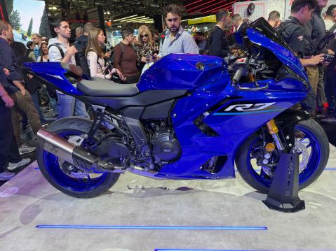 Yamaha R7 vm 2026. Kuva Eija Kyllönen / Motouutiset.fi.