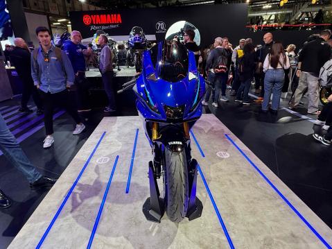 Yamaha R7 vm 2026. Kuva Eija Kyllönen / Motouutiset.fi.