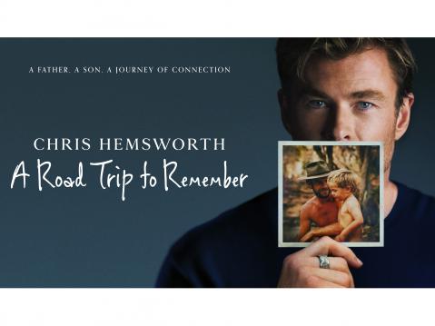Chris Hemsworthin ja hänen isänsä roadtrip-dokumentin juliste.