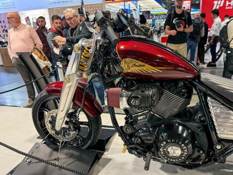 Indian Concept Girder. Kuva Eija Kyllönen / Motouutiset.fi.