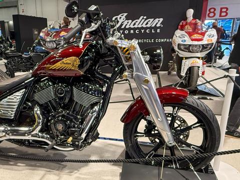 Indian Concept Girder. Kuva Eija Kyllönen / Motouutiset.fi.