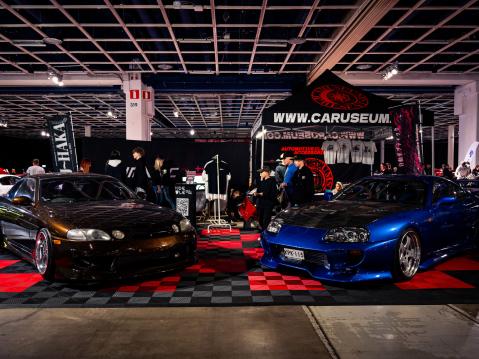 Ajoneuvoharrastusyhteisö oli mukana ACS25-tapahtumassa. Kuva: Ansis Ventins/ACS.