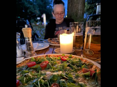 Vaihteeksi pizzaa, mutta nyt ilman perunoita.