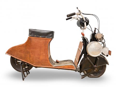 Vuosimallin 1920 Autoglider-skootteri.