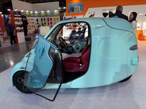 Kolmipyöräinen Kameila.