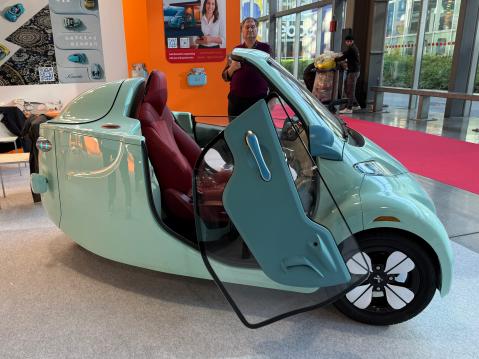 Tästä pienestä 'kananmunasta' saa tarvittaessa capriolet-version.