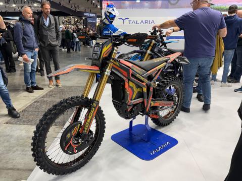 Komodo oli yksi Talarian EICMA:ssa esittelemä uutuus.