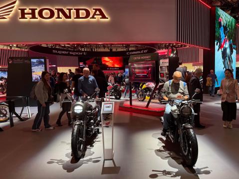 Hondan osasto oli...