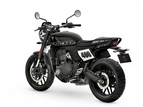 Triumph Tracker 400 vuosimallia 2026.
