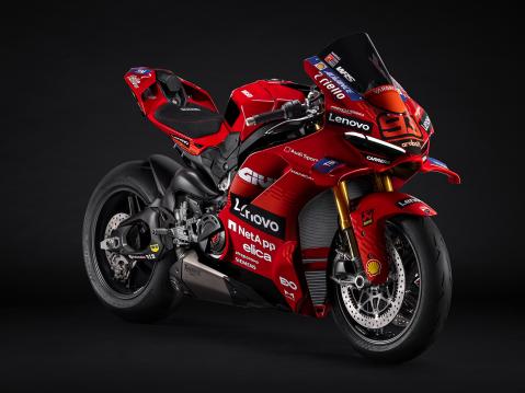 Ducati Panigale V4 Márquez 2025 World Champion Replica -erikoismalli.