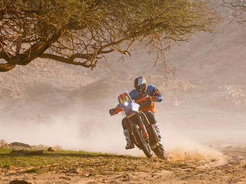Edgar Canet 1. etapilla. Kuva Dakar Rally.
