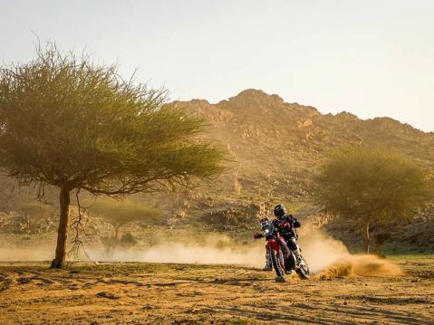 Martim Ventura, Hondan junioritiimi. Kuva Dakar Rally.