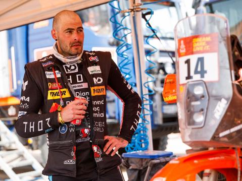 Rally 2 luokan kovan onnen soturi Michael Doherty.&nbsp;Kuva A.S.O./J.Delfosse/DPPI.