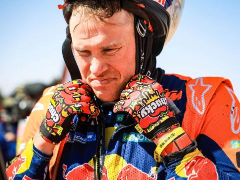 Daniel Sandersilla oli epäonnen päivä. Kuva A.S.O./F.Gooden/DPPI.