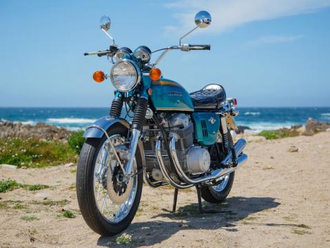 Honda CB750, uniikki hiekkavaluprototyyppi vuodelta 1968.