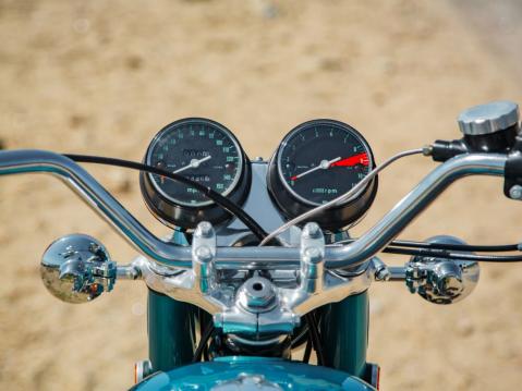 Honda CB750, uniikki hiekkavaluprototyyppi vuodelta 1968.
