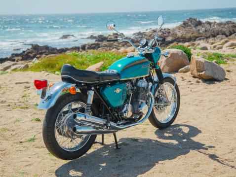 Honda CB750, uniikki hiekkavaluprototyyppi vuodelta 1968.