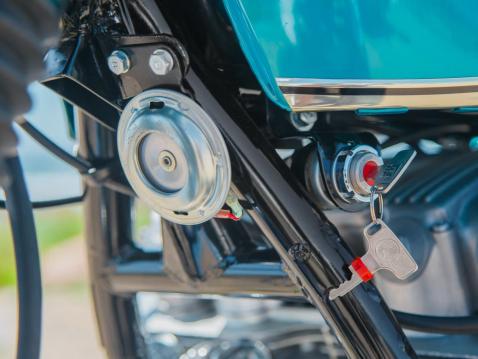 Honda CB750, uniikki hiekkavaluprototyyppi vuodelta 1968.