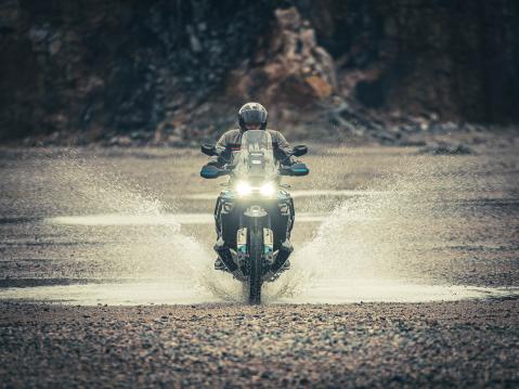 Moottori-lehden CFMoto 800 MT-X -käyttötestipyörä 2025. Kuva Jari Saarentaus.