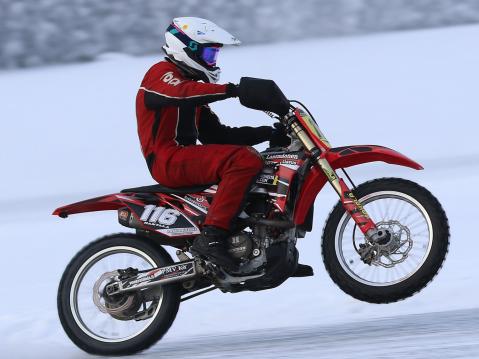 Ossi Rantala voitti kaikki ajamansa lähdöt. Kuva: Timo Palmi