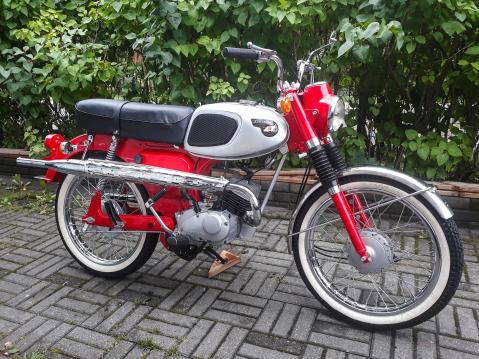 Kawasaki 85 J1T 1966.